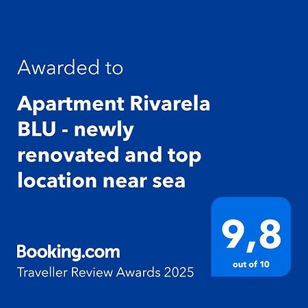 Apartment Rivarela Blu - Newly Renovated And Top Location Near Sea Новиград Екстериор снимка